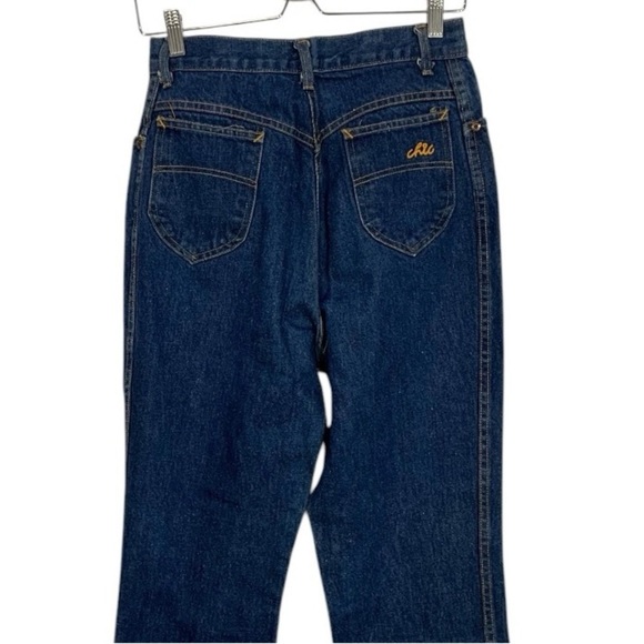 Original 80s Vintage Chic by H.I.S. High Waist Straight Leg Jeans - Picture 5 of 8